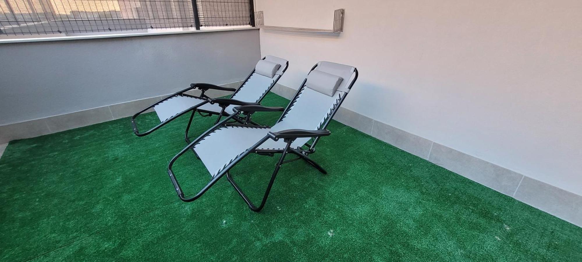 Rivas Fca-Paris Terraza Apt Esterno foto